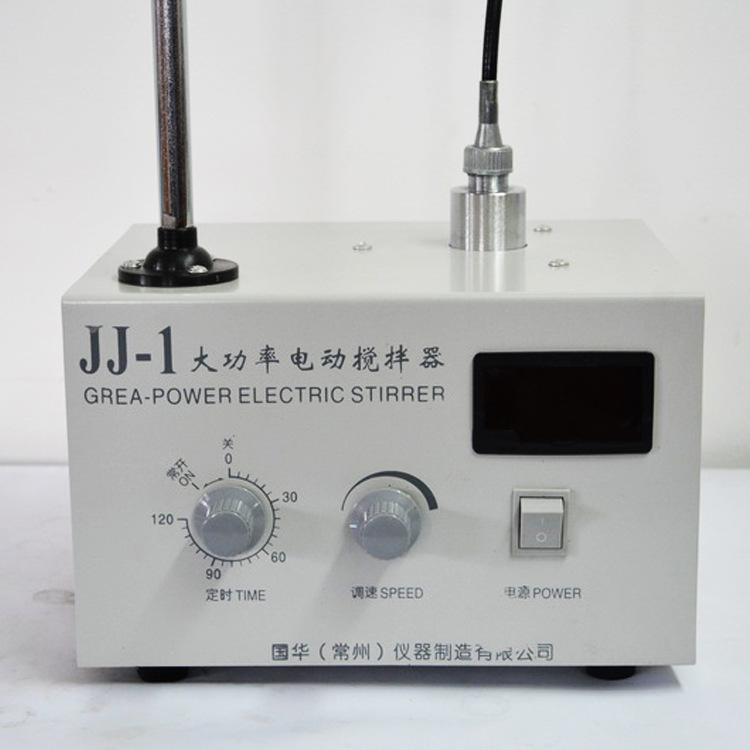 JJ-1 200W大功率电动搅拌器 搅拌棒角度可调调速搅拌机