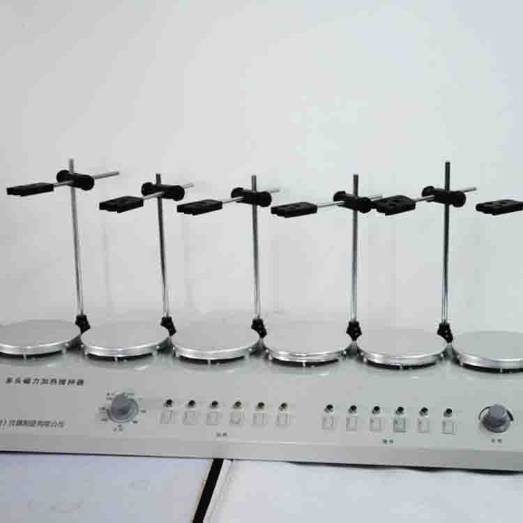 国华仪器 HJ-6多头磁力加热搅拌器6头可定时无极调速