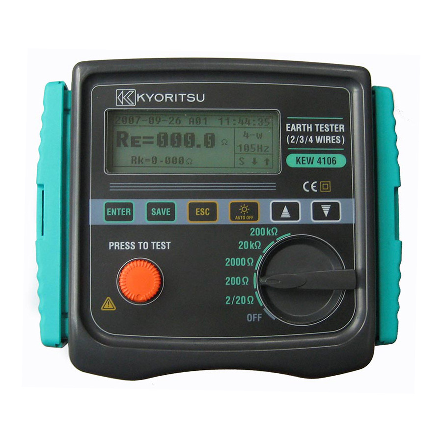 日本共立 KEW 4106 接地电阻测试仪
