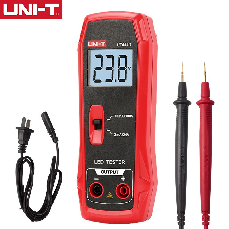 优利德UNI-T  UT659D LED灯测试仪 单灯珠测量电视机显示器背光