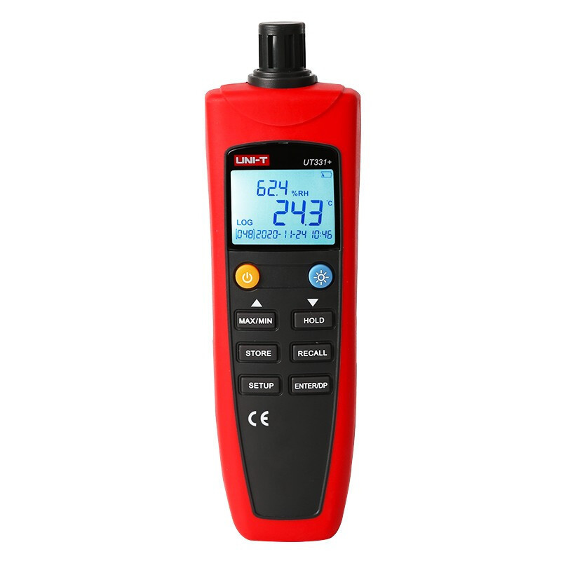 优利德UNI-T UT331+ 数字温湿度表 工业级湿度计 UT331+