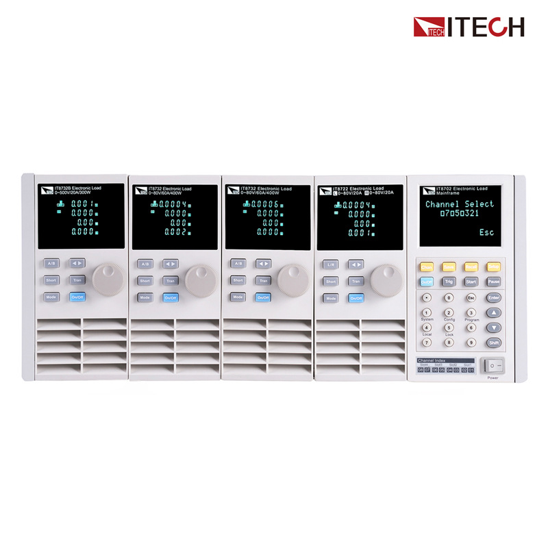 IT8723 直流电子负载 80V/45A/300W*2CH