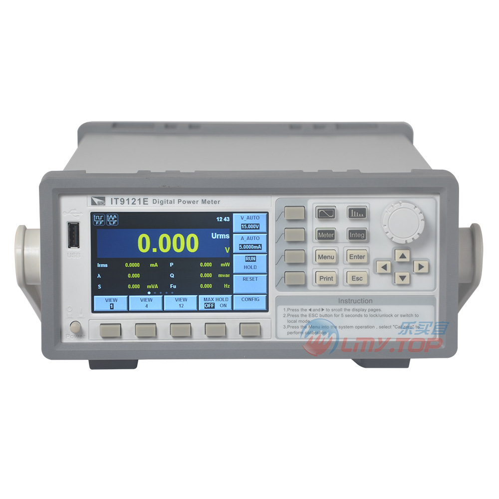 IT9121E数字功率表 又名数字功率计 600V20A