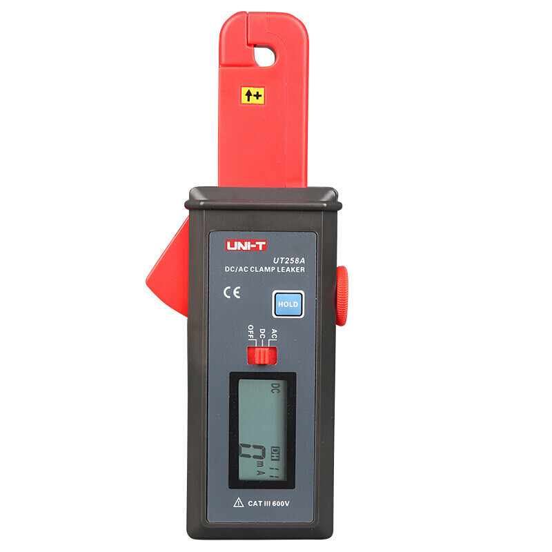 优利德UNI-T  UT258A 工业级交直流钳形泄漏电流表 LED显示