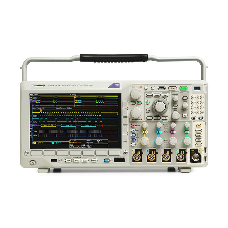 美国泰克 MDO3000系列数字示波器 MDO3034示波器 350MHz4通道