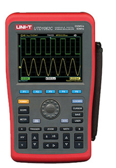 优利德UNI-TUTD1062C 手持式数字存储示波表 60MHz