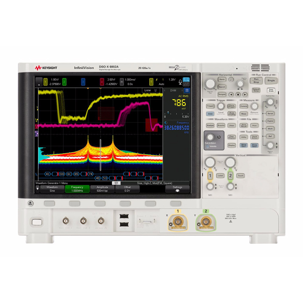 DSOX6002A 示波器 1GHz 至6 GHz 2个模拟通道