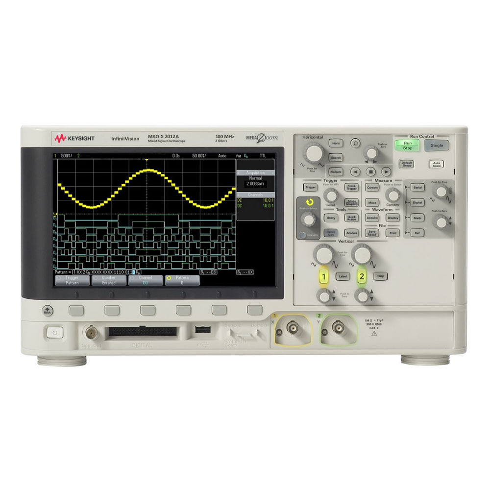 是德科技 Keysight MSOX2012A 数字示波器 100MHz2通道