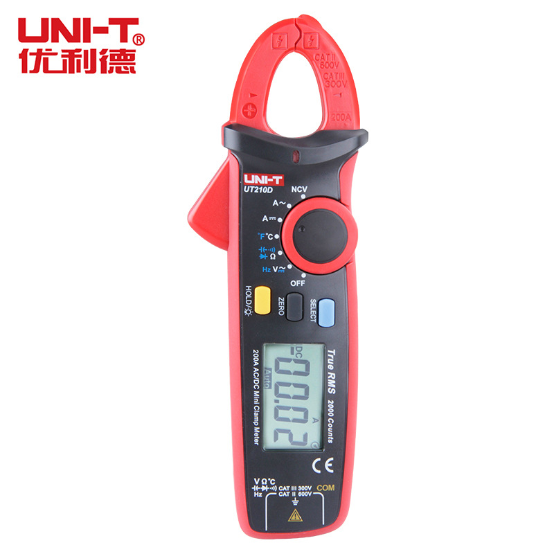 优利德 UT210D迷你数字钳型表电流表