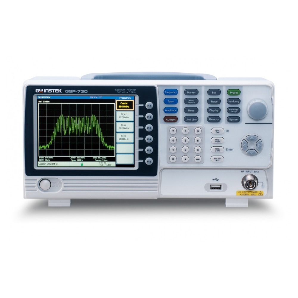 台湾 GSP-730 频谱分析仪 3G频谱仪+USG系列射频信号发生器