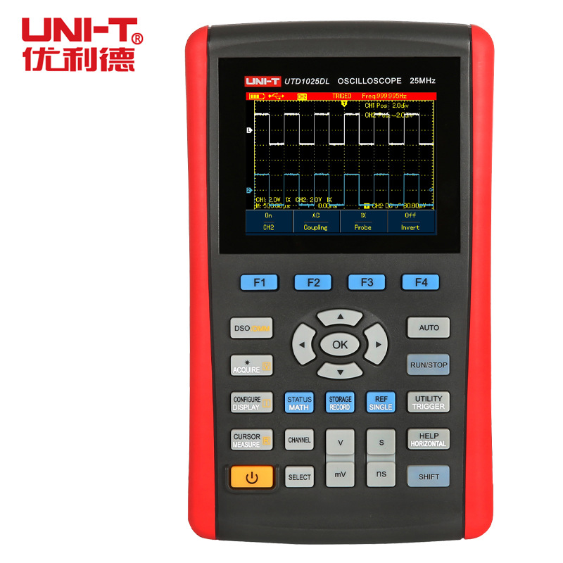优利德 UNIT/UTD1025DL /UTD1050DL手持示波器25兆数字储存示波器