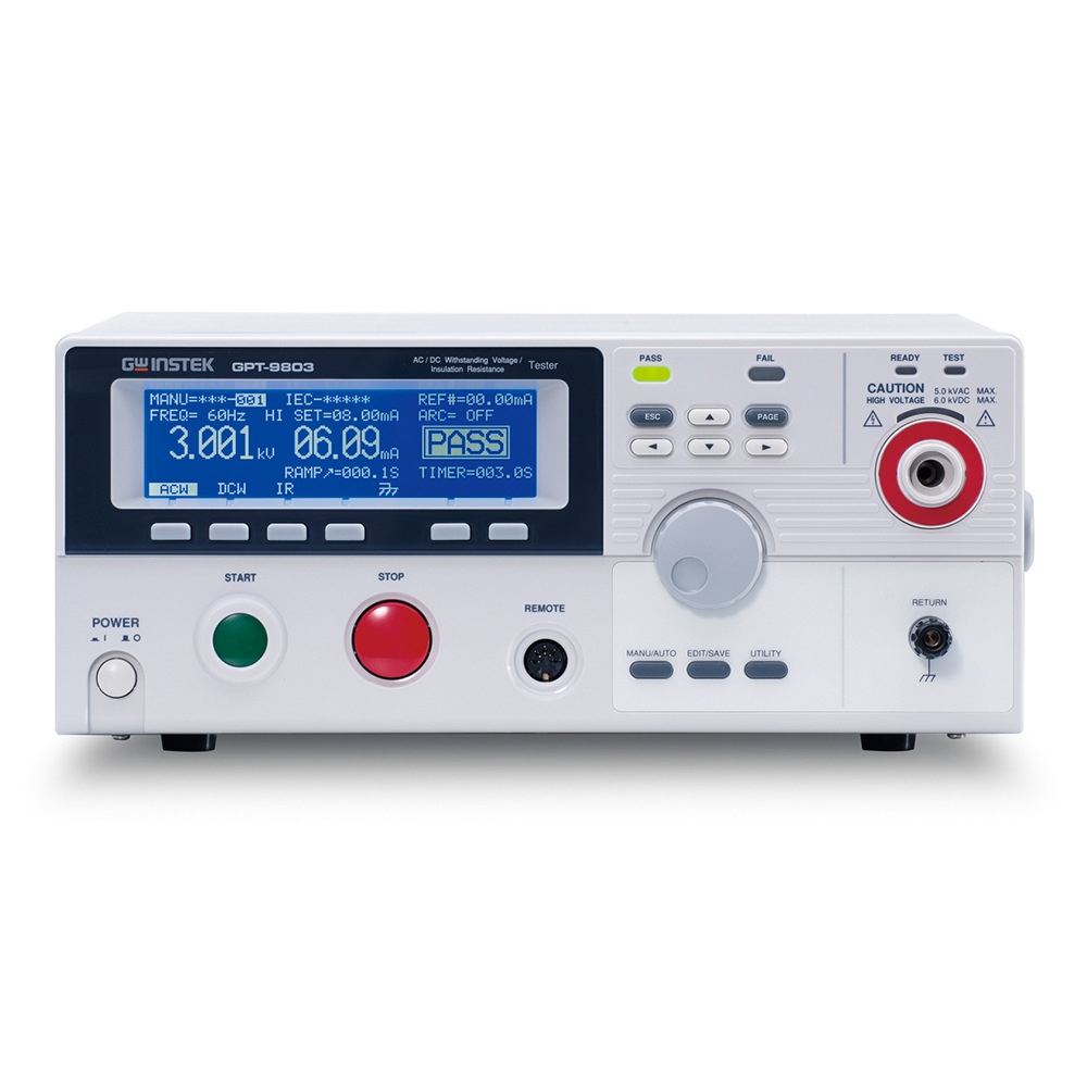台湾GPT-9800系列安规测试仪 GPT-9801交流耐压测试仪
