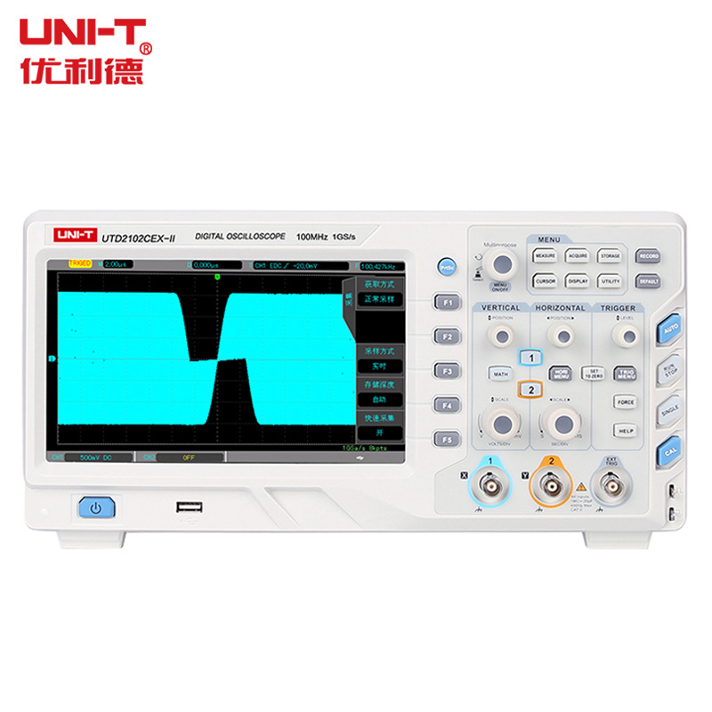 优利德 UTD2102CEX- II 数字荧光示波器