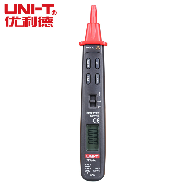 优利德 UT118B 笔式数字多用表 交直流电压测试笔