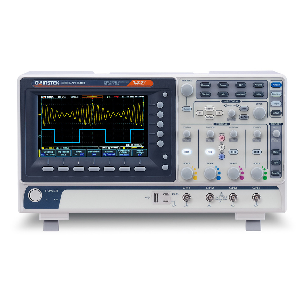 台湾 GDS-1102B 数字波器 100M2通道示波器