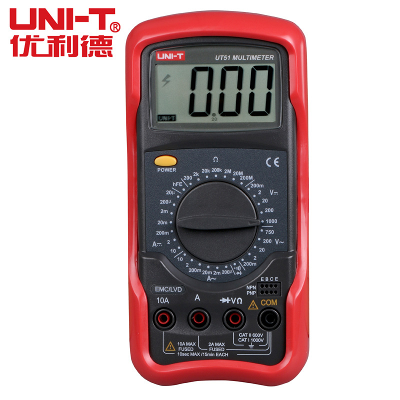 优利德 UT51 数字多用表 UT51