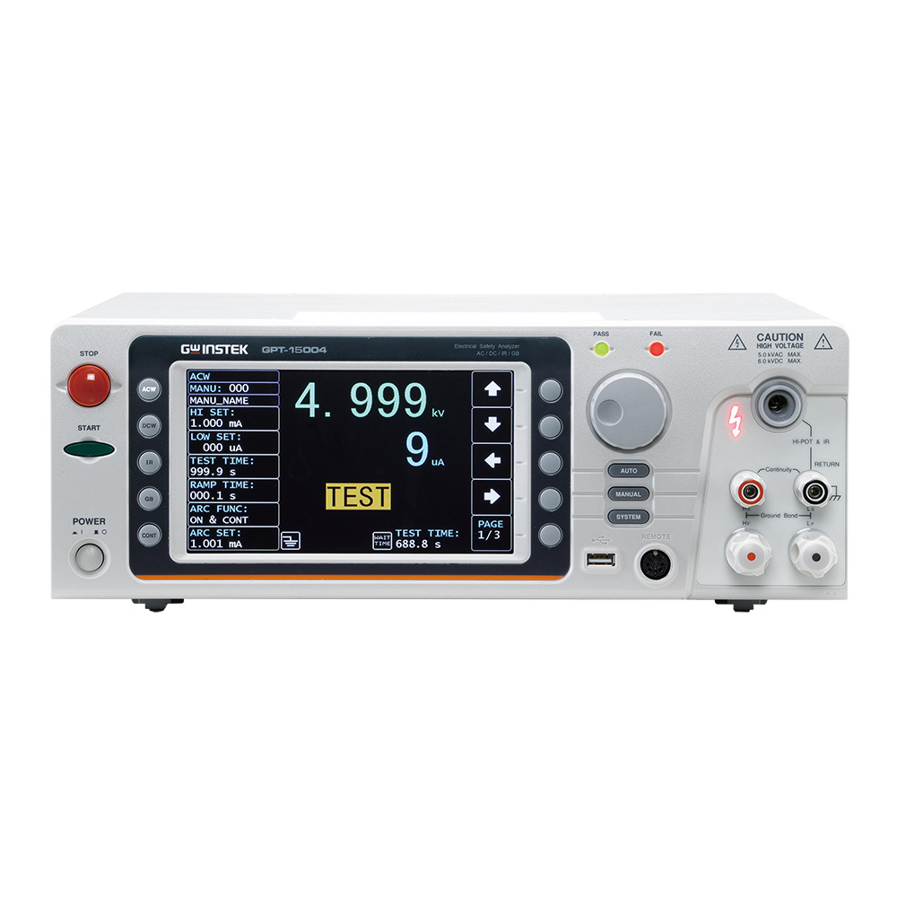 台湾GPT-15000系列安规测试仪GPT-15002/GPT-15003/GPT-15004