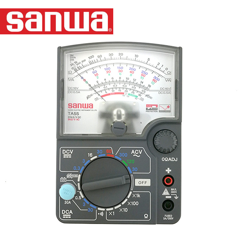 日本 TA55 模拟式万用表